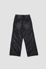 Scarflare Denim [Black]