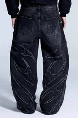 Scarflare Denim [Black]