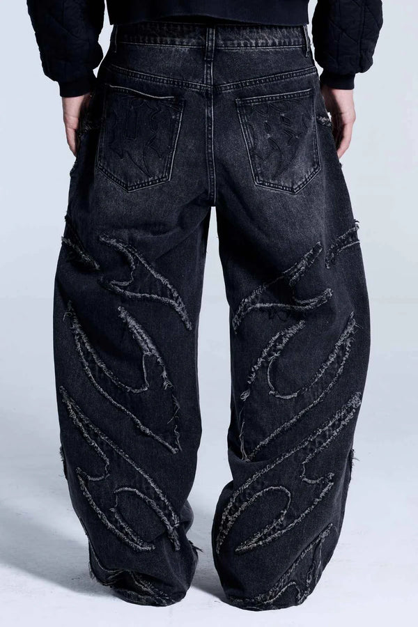 Scarflare Denim [Black]