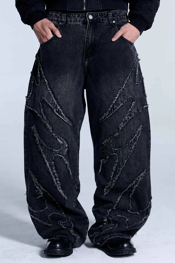 Scarflare Denim [Black]